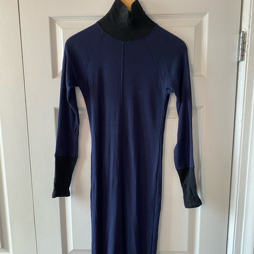 Surface To Air - Wool Knit Turtleneck Dress - 34